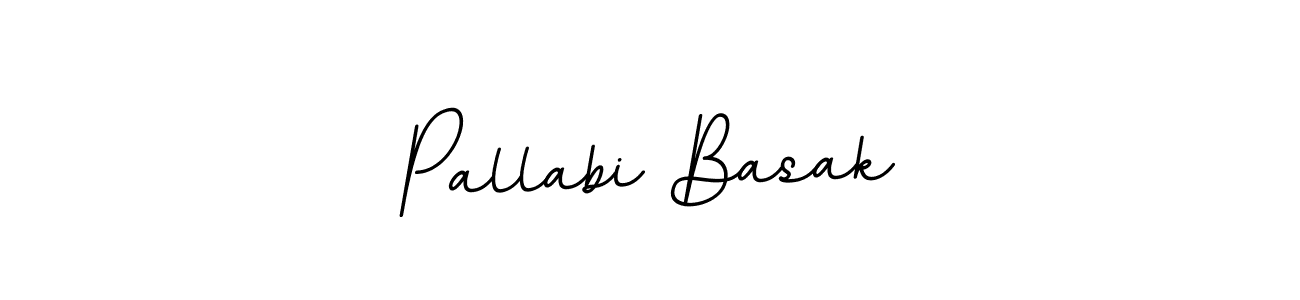 Make a beautiful signature design for name Pallabi Basak. With this signature (BallpointsItalic-DORy9) style, you can create a handwritten signature for free. Pallabi Basak signature style 11 images and pictures png