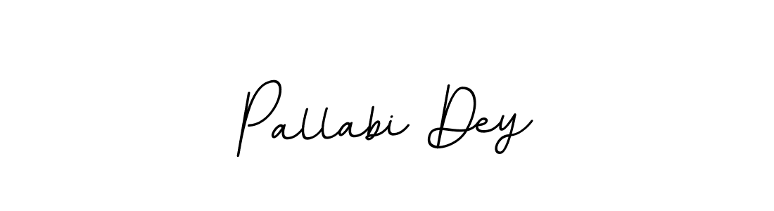 How to make Pallabi Dey name signature. Use BallpointsItalic-DORy9 style for creating short signs online. This is the latest handwritten sign. Pallabi Dey signature style 11 images and pictures png