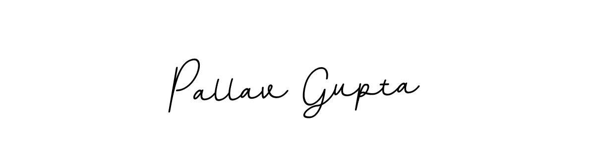 Use a signature maker to create a handwritten signature online. With this signature software, you can design (BallpointsItalic-DORy9) your own signature for name Pallav Gupta. Pallav Gupta signature style 11 images and pictures png