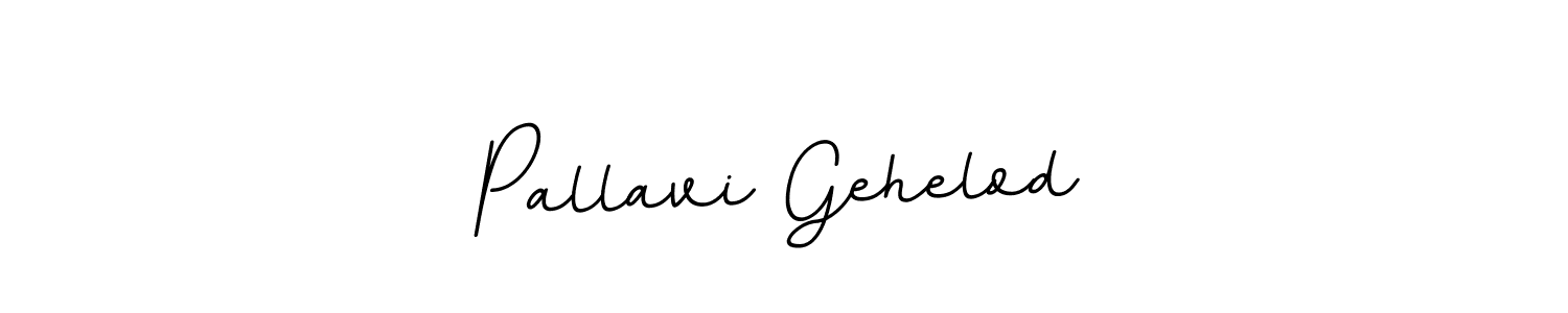 Make a beautiful signature design for name Pallavi Gehelod. With this signature (BallpointsItalic-DORy9) style, you can create a handwritten signature for free. Pallavi Gehelod signature style 11 images and pictures png