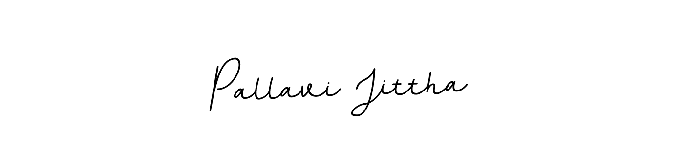 Create a beautiful signature design for name Pallavi Jittha. With this signature (BallpointsItalic-DORy9) fonts, you can make a handwritten signature for free. Pallavi Jittha signature style 11 images and pictures png