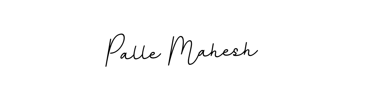 Design your own signature with our free online signature maker. With this signature software, you can create a handwritten (BallpointsItalic-DORy9) signature for name Palle Mahesh. Palle Mahesh signature style 11 images and pictures png