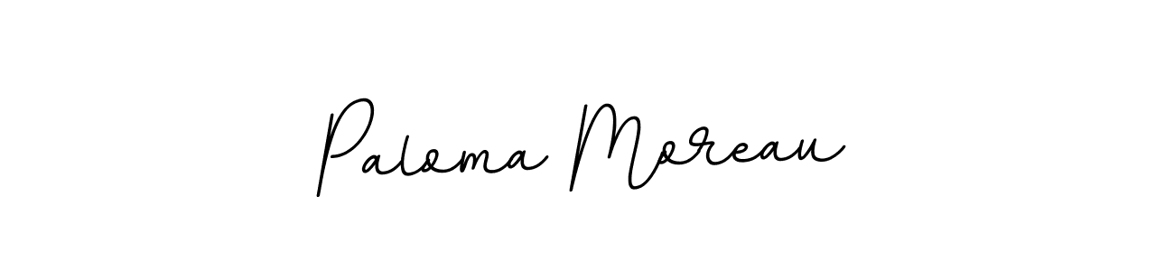 Paloma Moreau stylish signature style. Best Handwritten Sign (BallpointsItalic-DORy9) for my name. Handwritten Signature Collection Ideas for my name Paloma Moreau. Paloma Moreau signature style 11 images and pictures png