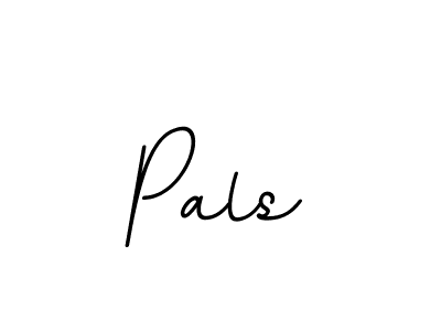Use a signature maker to create a handwritten signature online. With this signature software, you can design (BallpointsItalic-DORy9) your own signature for name Pals. Pals signature style 11 images and pictures png