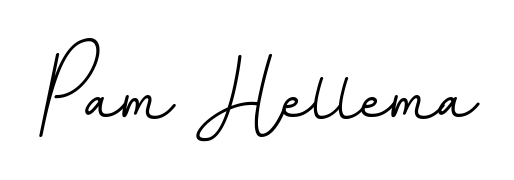 Create a personalized artistic stamp with Pam Hellema in BallpointsItalic-DORy9 font. Perfect for visual artists, designers, and influencers. Pam Hellema signature style 11 images and pictures png