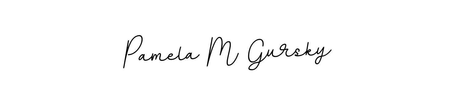 Similarly BallpointsItalic-DORy9 is the best handwritten signature design. Signature creator online .You can use it as an online autograph creator for name Pamela M Gursky. Pamela M Gursky signature style 11 images and pictures png