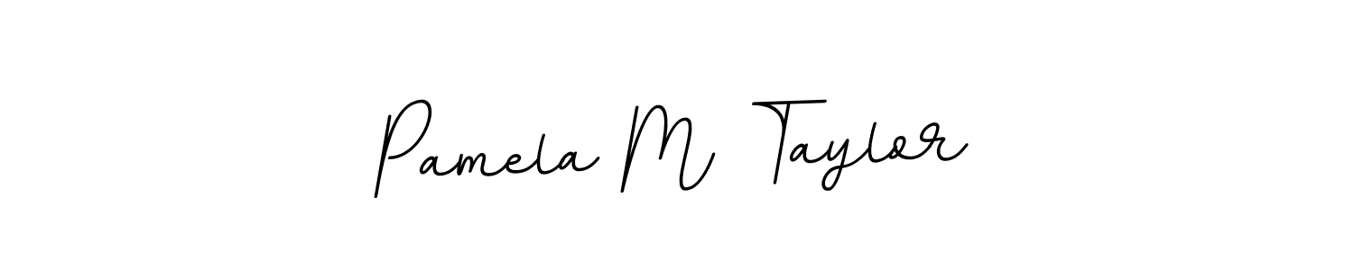 How to Draw Pamela M Taylor signature style? BallpointsItalic-DORy9 is a latest design signature styles for name Pamela M Taylor. Pamela M Taylor signature style 11 images and pictures png