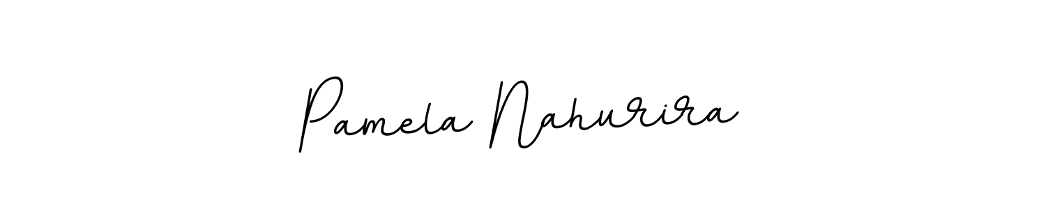 Make a beautiful signature design for name Pamela Nahurira. Use this online signature maker to create a handwritten signature for free. Pamela Nahurira signature style 11 images and pictures png
