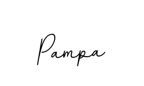 Pampa stylish signature style. Best Handwritten Sign (BallpointsItalic-DORy9) for my name. Handwritten Signature Collection Ideas for my name Pampa. Pampa signature style 11 images and pictures png