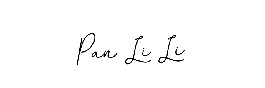 Make a beautiful signature design for name Pan Li Li. With this signature (BallpointsItalic-DORy9) style, you can create a handwritten signature for free. Pan Li Li signature style 11 images and pictures png