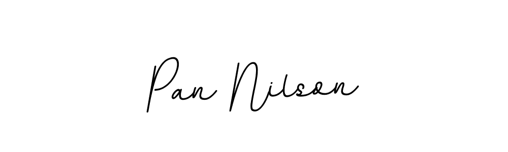 Check out images of Autograph of Pan Nilson name. Actor Pan Nilson Signature Style. BallpointsItalic-DORy9 is a professional sign style online. Pan Nilson signature style 11 images and pictures png