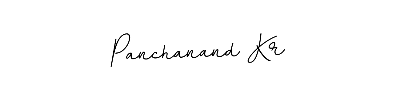 The best way (BallpointsItalic-DORy9) to make a short signature is to pick only two or three words in your name. The name Panchanand Kr include a total of six letters. For converting this name. Panchanand Kr signature style 11 images and pictures png