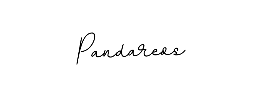 How to make Pandareos name signature. Use BallpointsItalic-DORy9 style for creating short signs online. This is the latest handwritten sign. Pandareos signature style 11 images and pictures png