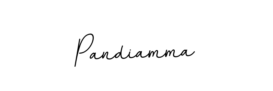 Create a beautiful signature design for name Pandiamma. With this signature (BallpointsItalic-DORy9) fonts, you can make a handwritten signature for free. Pandiamma signature style 11 images and pictures png