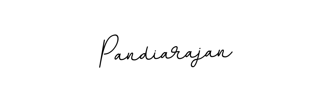 Make a beautiful signature design for name Pandiarajan. With this signature (BallpointsItalic-DORy9) style, you can create a handwritten signature for free. Pandiarajan signature style 11 images and pictures png