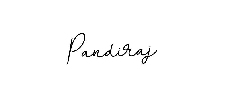 How to make Pandiraj name signature. Use BallpointsItalic-DORy9 style for creating short signs online. This is the latest handwritten sign. Pandiraj signature style 11 images and pictures png