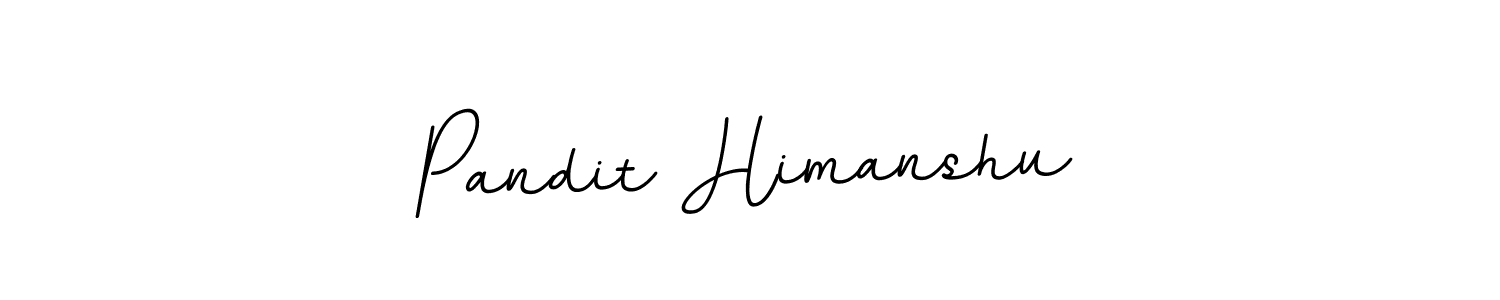 Once you've used our free online signature maker to create your best signature BallpointsItalic-DORy9 style, it's time to enjoy all of the benefits that Pandit Himanshu name signing documents. Pandit Himanshu signature style 11 images and pictures png