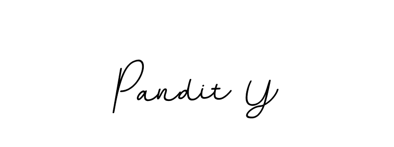 Create a beautiful signature design for name Pandit Y. With this signature (BallpointsItalic-DORy9) fonts, you can make a handwritten signature for free. Pandit Y signature style 11 images and pictures png