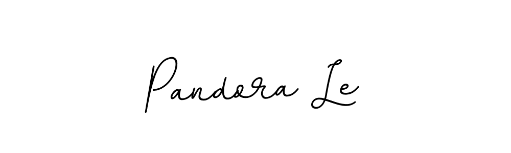Use a signature maker to create a handwritten signature online. With this signature software, you can design (BallpointsItalic-DORy9) your own signature for name Pandora Le. Pandora Le signature style 11 images and pictures png