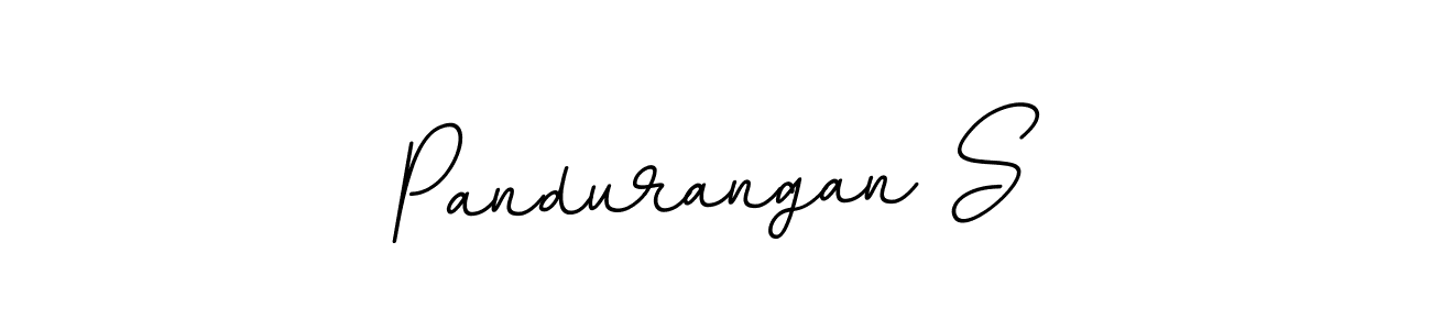 Design your own signature with our free online signature maker. With this signature software, you can create a handwritten (BallpointsItalic-DORy9) signature for name Pandurangan S. Pandurangan S signature style 11 images and pictures png