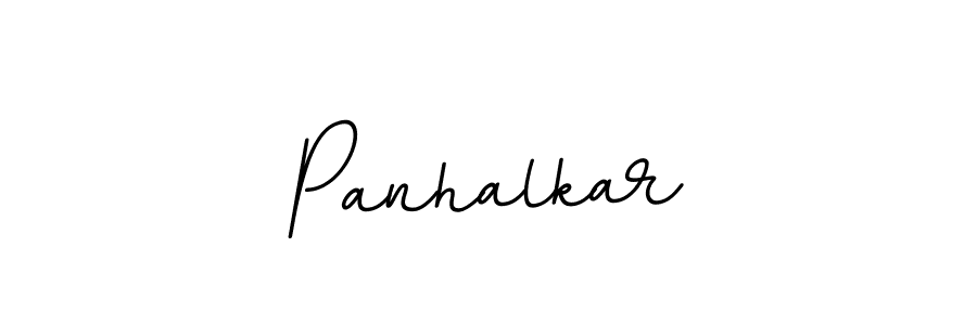 Use a signature maker to create a handwritten signature online. With this signature software, you can design (BallpointsItalic-DORy9) your own signature for name Panhalkar. Panhalkar signature style 11 images and pictures png