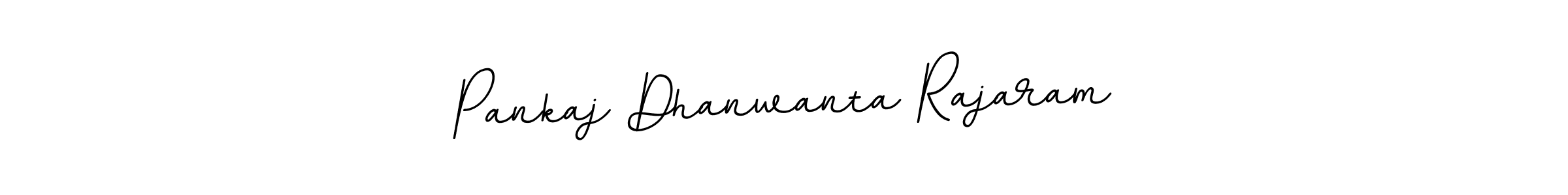 Pankaj Dhanwanta Rajaram stylish signature style. Best Handwritten Sign (BallpointsItalic-DORy9) for my name. Handwritten Signature Collection Ideas for my name Pankaj Dhanwanta Rajaram. Pankaj Dhanwanta Rajaram signature style 11 images and pictures png