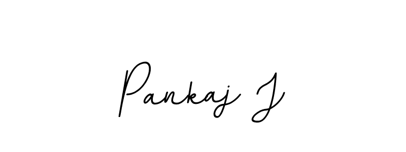 How to Draw Pankaj J signature style? BallpointsItalic-DORy9 is a latest design signature styles for name Pankaj J. Pankaj J signature style 11 images and pictures png