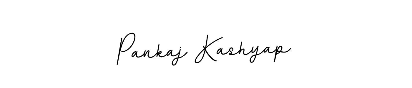 How to make Pankaj Kashyap name signature. Use BallpointsItalic-DORy9 style for creating short signs online. This is the latest handwritten sign. Pankaj Kashyap signature style 11 images and pictures png