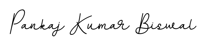 Achieve flawless digital penmanship with Pankaj Kumar Biswal name in BallpointsItalic-DORy9 font. The perfect tool for creating online signatures. Pankaj Kumar Biswal signature style 11 images and pictures png