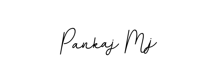 It looks lik you need a new signature style for name Pankaj Mj. Design unique handwritten (BallpointsItalic-DORy9) signature with our free signature maker in just a few clicks. Pankaj Mj signature style 11 images and pictures png