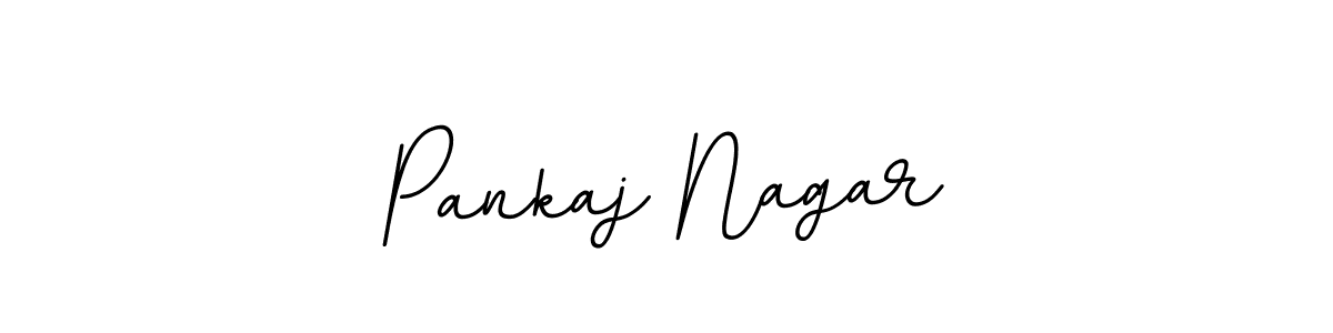 Create a beautiful signature design for name Pankaj Nagar. With this signature (BallpointsItalic-DORy9) fonts, you can make a handwritten signature for free. Pankaj Nagar signature style 11 images and pictures png