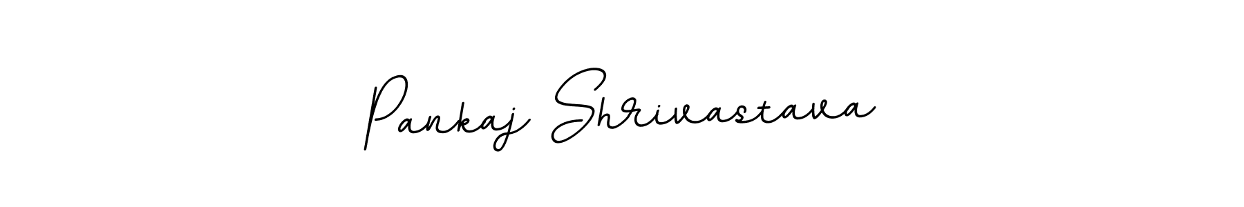 Design your own signature with our free online signature maker. With this signature software, you can create a handwritten (BallpointsItalic-DORy9) signature for name Pankaj Shrivastava. Pankaj Shrivastava signature style 11 images and pictures png
