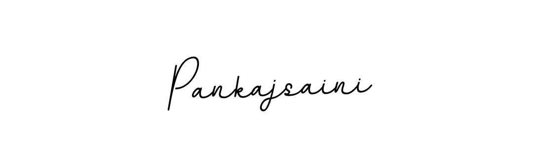 How to Draw Pankajsaini signature style? BallpointsItalic-DORy9 is a latest design signature styles for name Pankajsaini. Pankajsaini signature style 11 images and pictures png
