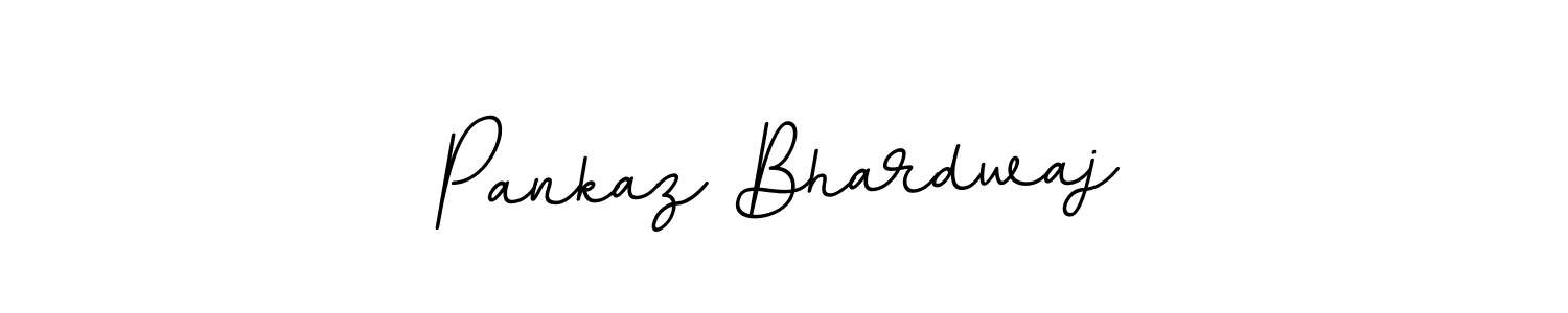 Make a beautiful signature design for name Pankaz Bhardwaj. With this signature (BallpointsItalic-DORy9) style, you can create a handwritten signature for free. Pankaz Bhardwaj signature style 11 images and pictures png