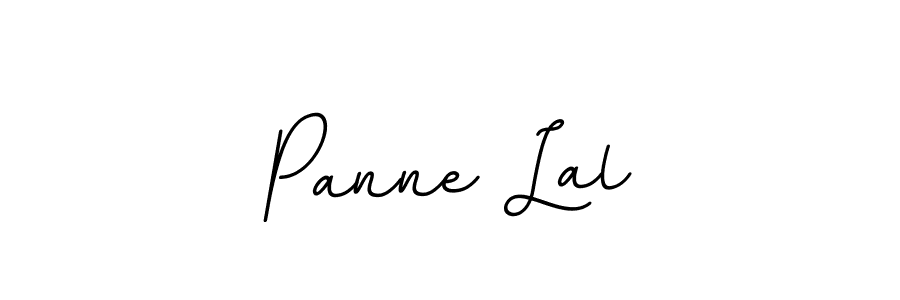Create a beautiful signature design for name Panne Lal. With this signature (BallpointsItalic-DORy9) fonts, you can make a handwritten signature for free. Panne Lal signature style 11 images and pictures png