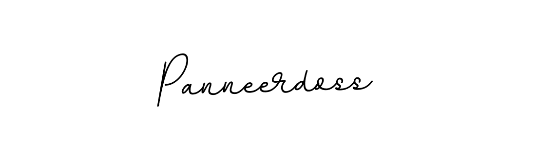 Make a beautiful signature design for name Panneerdoss. With this signature (BallpointsItalic-DORy9) style, you can create a handwritten signature for free. Panneerdoss signature style 11 images and pictures png