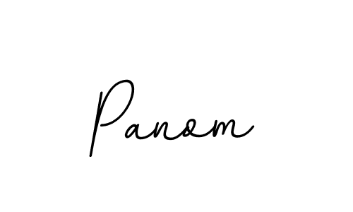 Design your own signature with our free online signature maker. With this signature software, you can create a handwritten (BallpointsItalic-DORy9) signature for name Panom. Panom signature style 11 images and pictures png