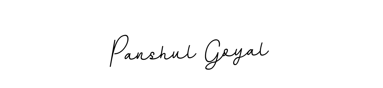BallpointsItalic-DORy9 is a professional signature style that is perfect for those who want to add a touch of class to their signature. It is also a great choice for those who want to make their signature more unique. Get Panshul Goyal name to fancy signature for free. Panshul Goyal signature style 11 images and pictures png