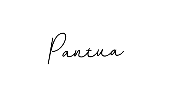 Use a signature maker to create a handwritten signature online. With this signature software, you can design (BallpointsItalic-DORy9) your own signature for name Pantua. Pantua signature style 11 images and pictures png