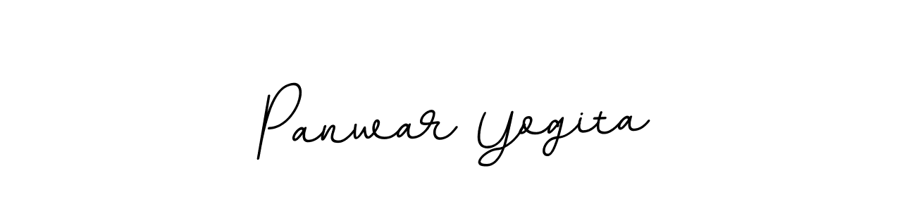 You should practise on your own different ways (BallpointsItalic-DORy9) to write your name (Panwar Yogita) in signature. don't let someone else do it for you. Panwar Yogita signature style 11 images and pictures png