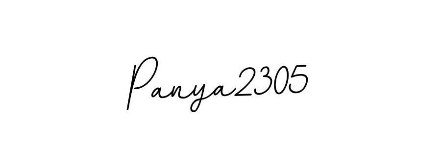 Create a beautiful signature design for name Panya2305. With this signature (BallpointsItalic-DORy9) fonts, you can make a handwritten signature for free. Panya2305 signature style 11 images and pictures png