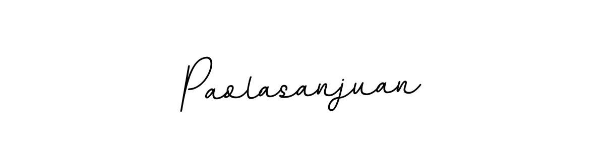 BallpointsItalic-DORy9 is a professional signature style that is perfect for those who want to add a touch of class to their signature. It is also a great choice for those who want to make their signature more unique. Get Paolasanjuan name to fancy signature for free. Paolasanjuan signature style 11 images and pictures png