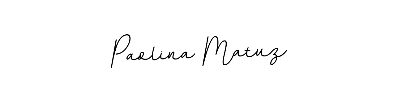 Also we have Paolina Matuz name is the best signature style. Create professional handwritten signature collection using BallpointsItalic-DORy9 autograph style. Paolina Matuz signature style 11 images and pictures png