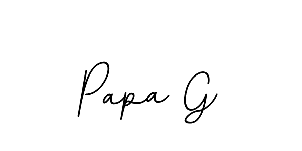 How to Draw Papa G signature style? BallpointsItalic-DORy9 is a latest design signature styles for name Papa G. Papa G signature style 11 images and pictures png