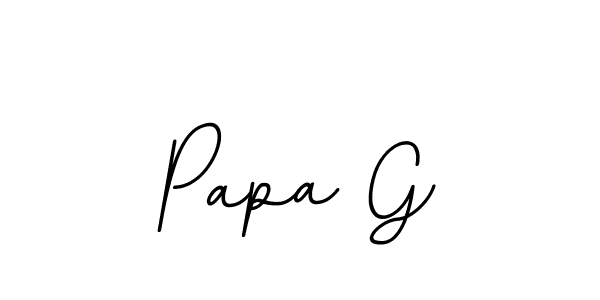 How to Draw Papa G signature style? BallpointsItalic-DORy9 is a latest design signature styles for name Papa G. Papa G signature style 11 images and pictures png