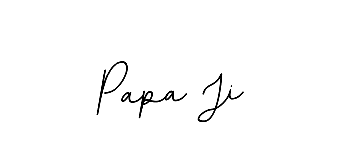 Create a beautiful signature design for name Papa Ji. With this signature (BallpointsItalic-DORy9) fonts, you can make a handwritten signature for free. Papa Ji signature style 11 images and pictures png