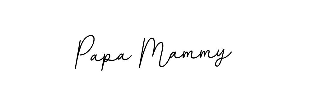 Also we have Papa Mammy name is the best signature style. Create professional handwritten signature collection using BallpointsItalic-DORy9 autograph style. Papa Mammy signature style 11 images and pictures png