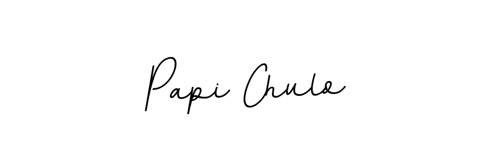 Papi Chulo stylish signature style. Best Handwritten Sign (BallpointsItalic-DORy9) for my name. Handwritten Signature Collection Ideas for my name Papi Chulo. Papi Chulo signature style 11 images and pictures png