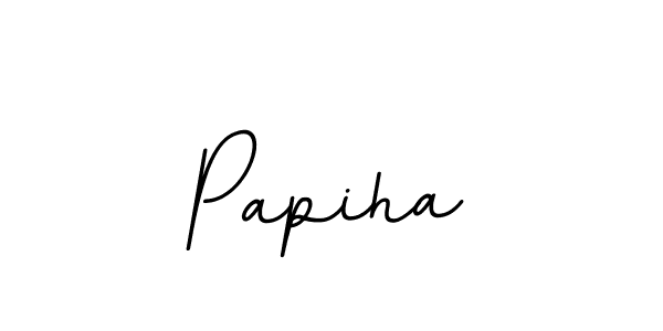 BallpointsItalic-DORy9 is a professional signature style that is perfect for those who want to add a touch of class to their signature. It is also a great choice for those who want to make their signature more unique. Get Papiha name to fancy signature for free. Papiha signature style 11 images and pictures png