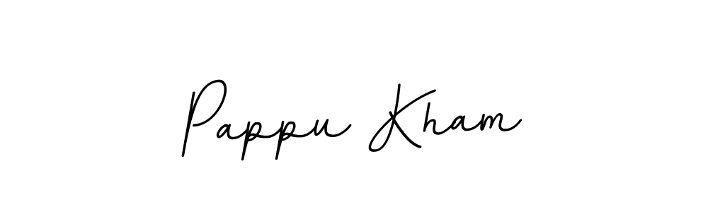 You should practise on your own different ways (BallpointsItalic-DORy9) to write your name (Pappu Kham) in signature. don't let someone else do it for you. Pappu Kham signature style 11 images and pictures png